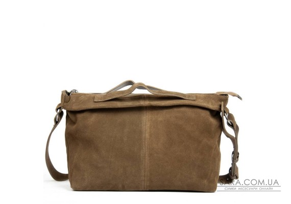 Сумка замшева Жіноча Класична ALEX RAI 8818 khaki