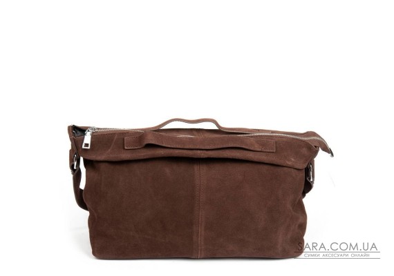 Сумка замшева Жіноча Класична ALEX RAI 8818 brown