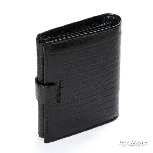 Кошелек Classic Мужской croco кожа DR. BOND M24CR1 black Кошелек Classic Мужской croco кожа DR. BOND M24CR1 black