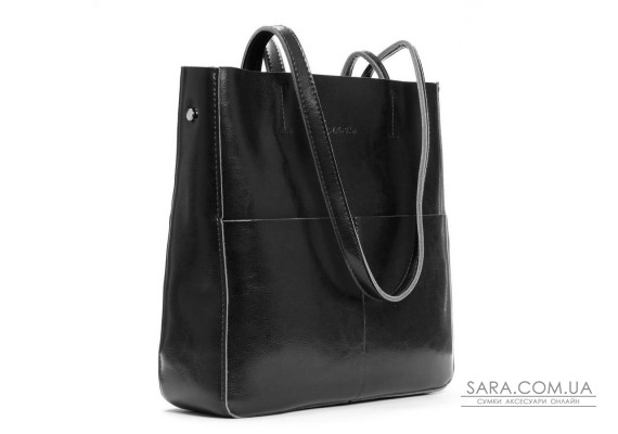 Сумка Шкіряна Жіноча Класична ALEX RAI 9384 black