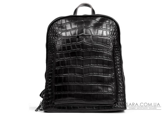 Сумка Женская Рюкзак кожа ALEX RAI 8628-1 black