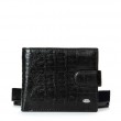 Кошелек Classic Мужской croco кожа DR. BOND M3CR1 black