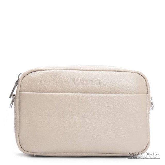 Сумка Шкіряна Жіноча Клатч ALEX RAI 3801 l.beige Сумка Шкіряна Жіноча Клатч ALEX RAI 3801 l.beige