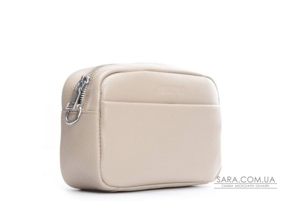 Сумка Шкіряна Жіноча Клатч ALEX RAI 3801 l.beige