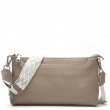 Сумка Шкіряна Жіноча Клатч ALEX RAI 3092-1 l.grey