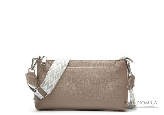 Сумка Шкіряна Жіноча Клатч ALEX RAI 3092-1 l.grey