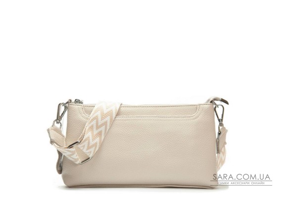Сумка Шкіряна Жіноча Клатч ALEX RAI 3092-1 l.beige
