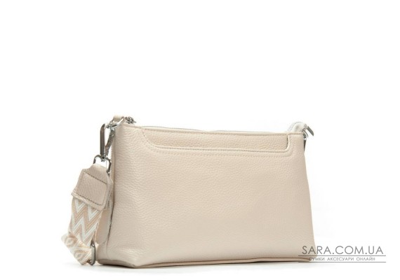 Сумка Шкіряна Жіноча Клатч ALEX RAI 3092-1 l.beige