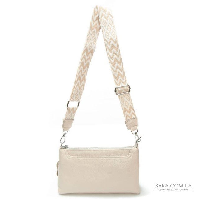 Сумка Шкіряна Жіноча Клатч ALEX RAI 3092-1 l.beige Сумка Шкіряна Жіноча Клатч ALEX RAI 3092-1 l.beige