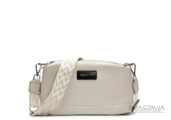 Сумка Шкіряна Жіноча Клатч ALEX RAI 29012 l.beige