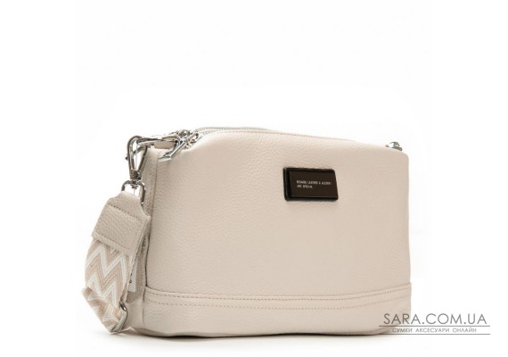 Сумка Шкіряна Жіноча Клатч ALEX RAI 29012 l.beige