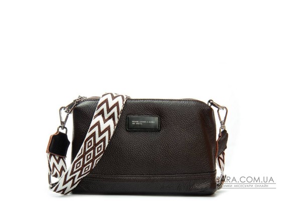 Сумка Шкіряна Жіноча Клатч ALEX RAI 29012 brown