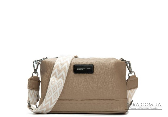 Сумка Шкіряна Жіноча Клатч ALEX RAI 29012 beige