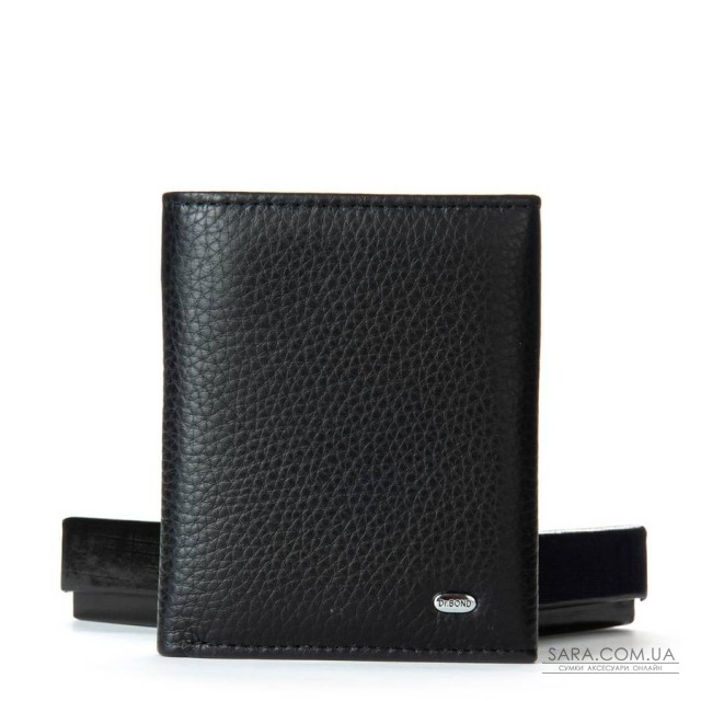 Гаманець шкіряний Чоловічий Classic DR. BOND MS-45B black Гаманець шкіряний Чоловічий Classic DR. BOND MS-45B black