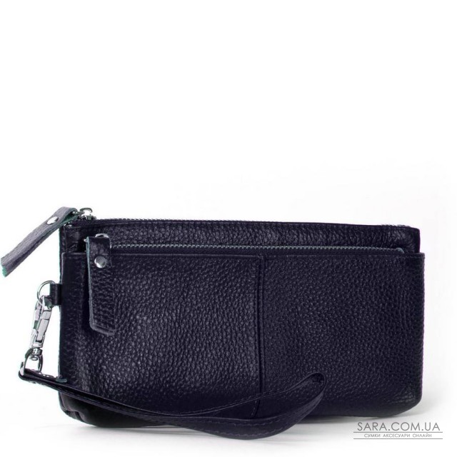 Косметичка кожа A-00276 navy Косметичка кожа A-00276 navy
