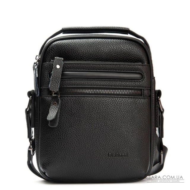 Чоловіча сумка планшет з екошкіри DR. BOND 3001-1 black Чоловіча сумка планшет з екошкіри DR. BOND 3001-1 black