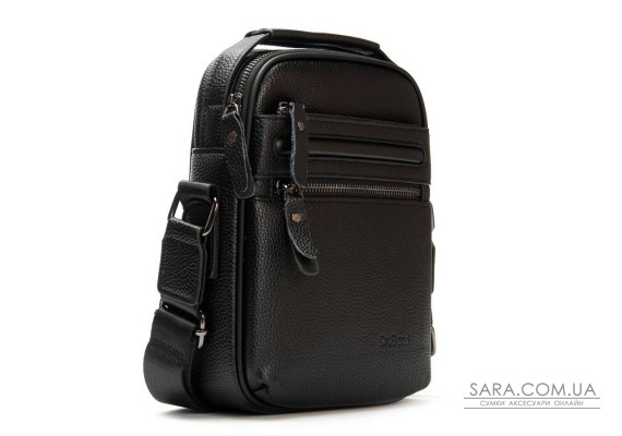 Чоловіча сумка планшет з екошкіри DR. BOND 3001-1 black