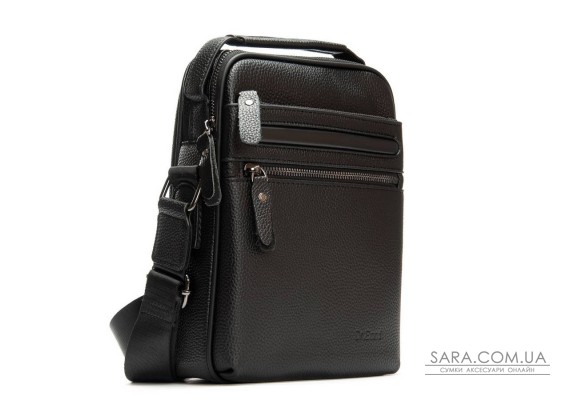 Чоловіча сумка планшет з екошкіри DR. BOND 3001-2 black