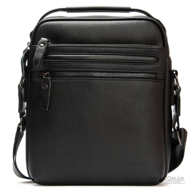 Чоловіча сумка планшет з екошкіри DR. BOND 3001-3 black Чоловіча сумка планшет з екошкіри DR. BOND 3001-3 black