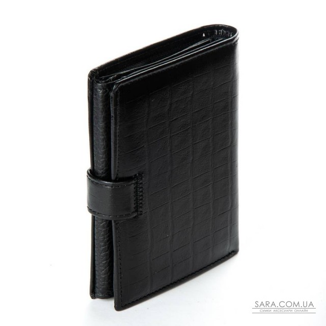 Кошелек Classic Мужской croco кожа DR. BOND M1CR1 black Кошелек Classic Мужской croco кожа DR. BOND M1CR1 black