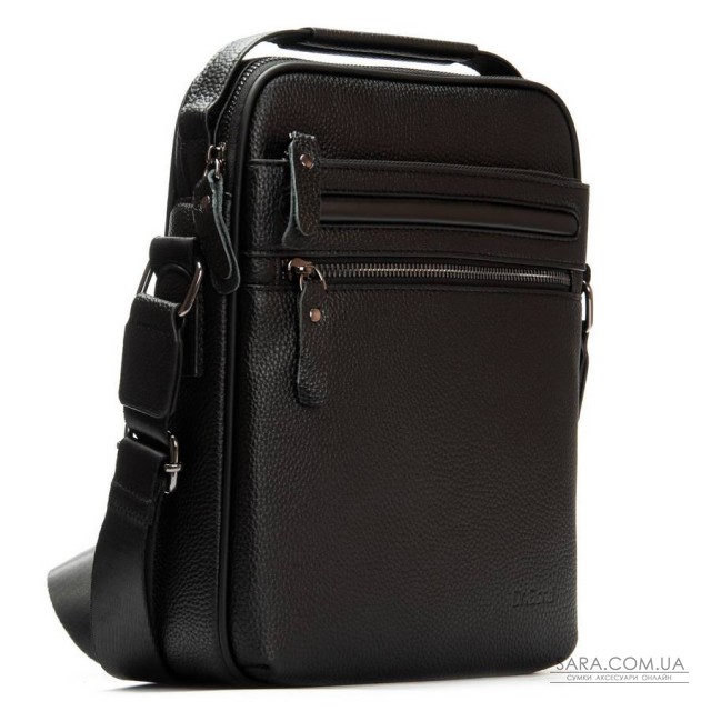 Чоловіча сумка планшет з екошкіри DR. BOND 3001-3 black Чоловіча сумка планшет з екошкіри DR. BOND 3001-3 black