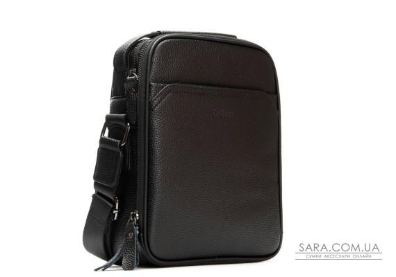 Чоловіча сумка планшет з екошкіри DR. BOND 3002-2 black