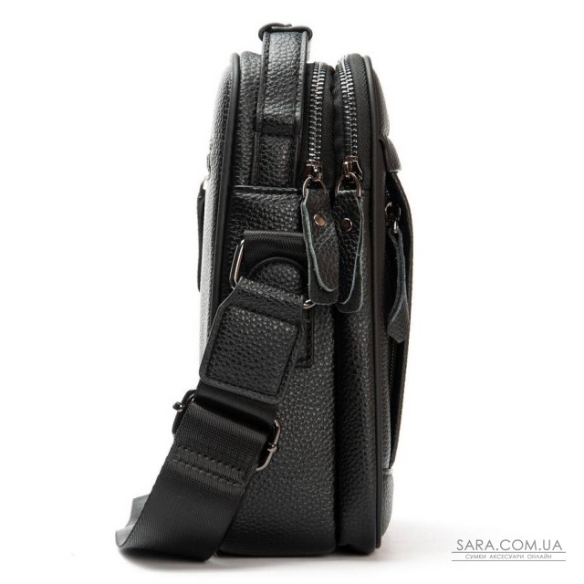 Чоловіча сумка планшет з екошкіри DR. BOND 3003-1 black Чоловіча сумка планшет з екошкіри DR. BOND 3003-1 black