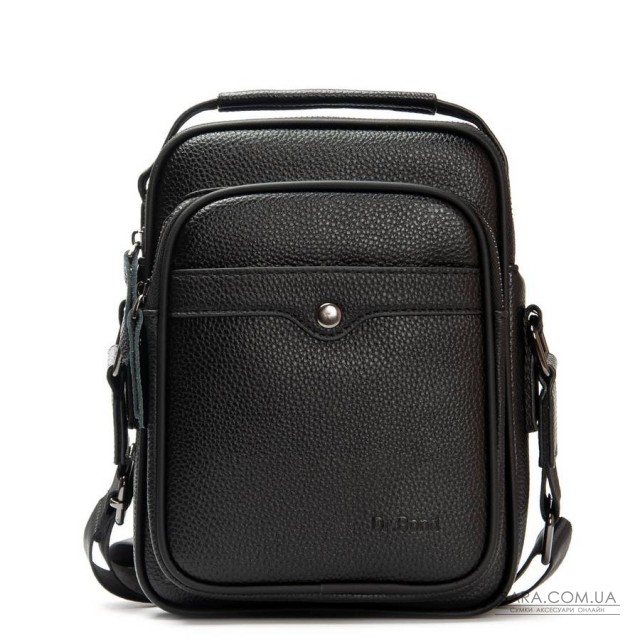 Чоловіча сумка планшет з екошкіри DR. BOND 3005-1 black Чоловіча сумка планшет з екошкіри DR. BOND 3005-1 black