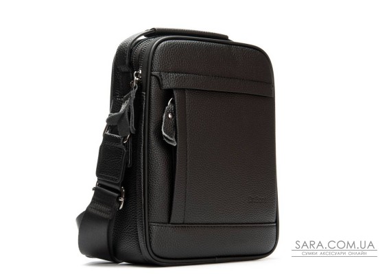 Чоловіча сумка планшет з екошкіри DR. BOND 3003-2 black