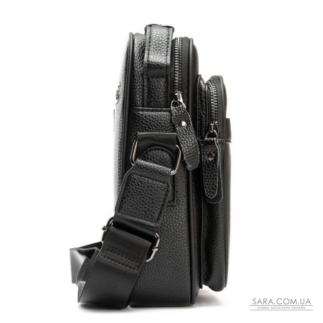 Чоловіча сумка планшет з екошкіри DR. BOND 3005-1 black Чоловіча сумка планшет з екошкіри DR. BOND 3005-1 black