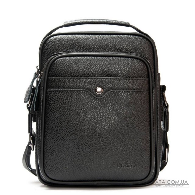 Чоловіча сумка планшет з екошкіри DR. BOND 3005-2 black Чоловіча сумка планшет з екошкіри DR. BOND 3005-2 black