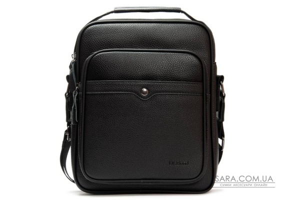 Чоловіча сумка планшет з екошкіри DR. BOND 3005-3 black