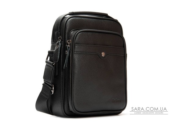 Чоловіча сумка планшет з екошкіри DR. BOND 3005-2 black