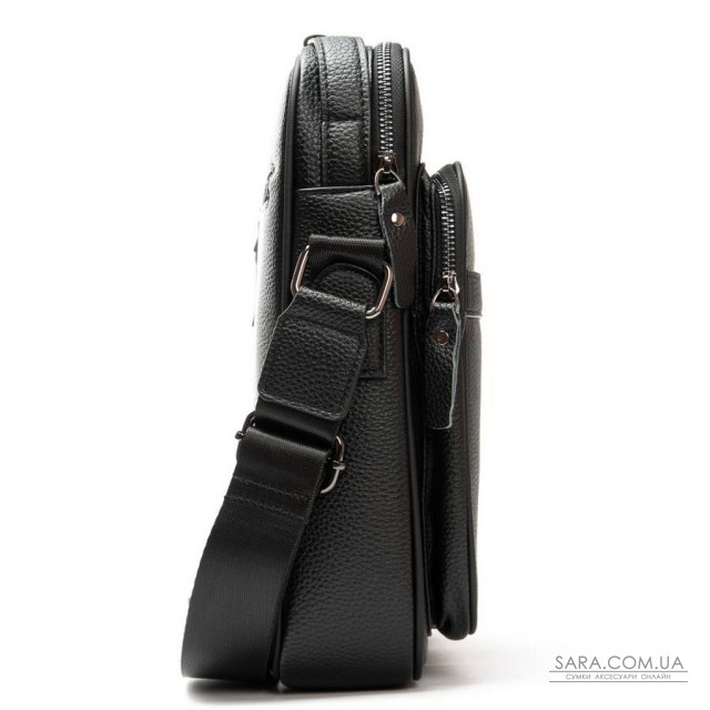 Чоловіча сумка планшет з екошкіри DR. BOND 3005-3 black Чоловіча сумка планшет з екошкіри DR. BOND 3005-3 black