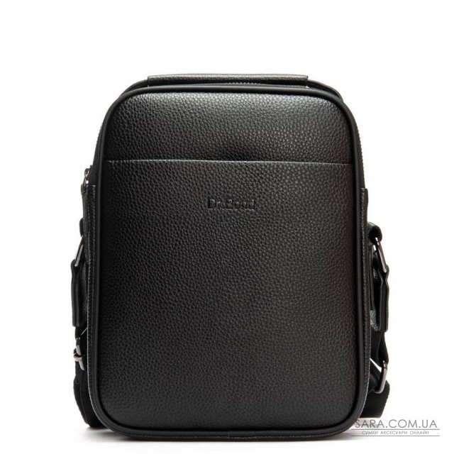 Чоловіча сумка планшет з екошкіри DR. BOND 3006-1 black Чоловіча сумка планшет з екошкіри DR. BOND 3006-1 black