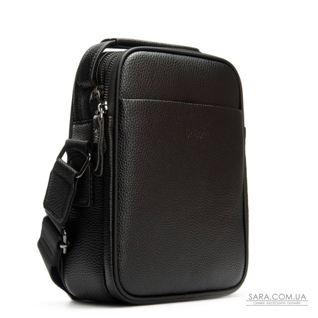 Чоловіча сумка планшет з екошкіри DR. BOND 3006-1 black Чоловіча сумка планшет з екошкіри DR. BOND 3006-1 black