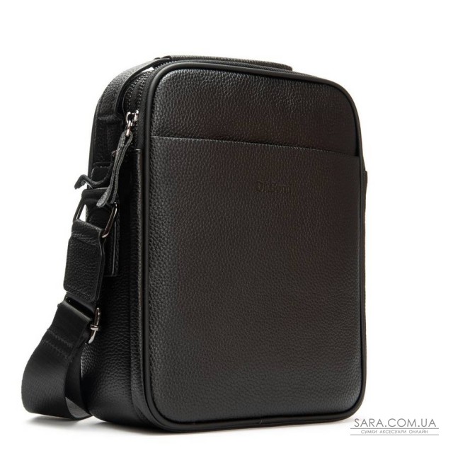 Чоловіча сумка планшет з екошкіри DR. BOND 3006-2 black Чоловіча сумка планшет з екошкіри DR. BOND 3006-2 black
