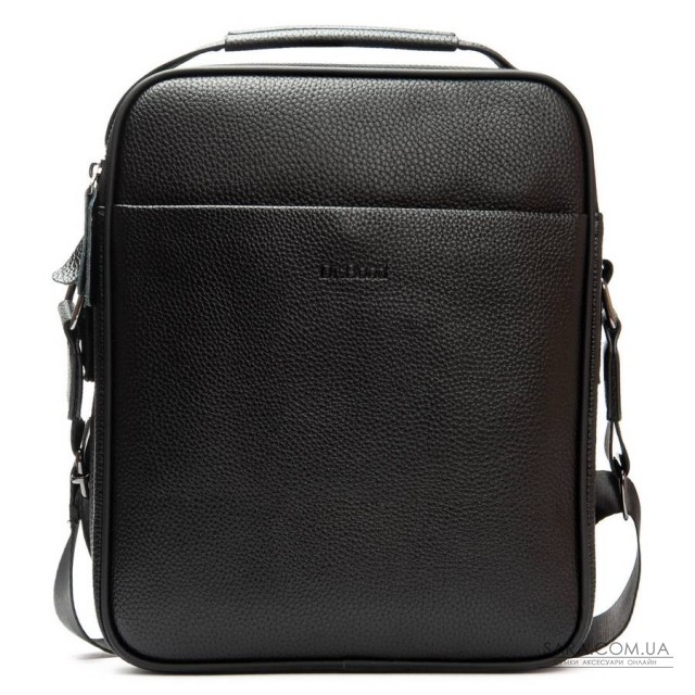 Чоловіча сумка планшет з екошкіри DR. BOND 3006-3 black Чоловіча сумка планшет з екошкіри DR. BOND 3006-3 black