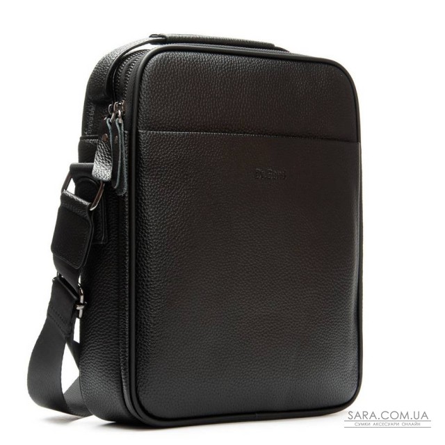 Чоловіча сумка планшет з екошкіри DR. BOND 3006-3 black Чоловіча сумка планшет з екошкіри DR. BOND 3006-3 black