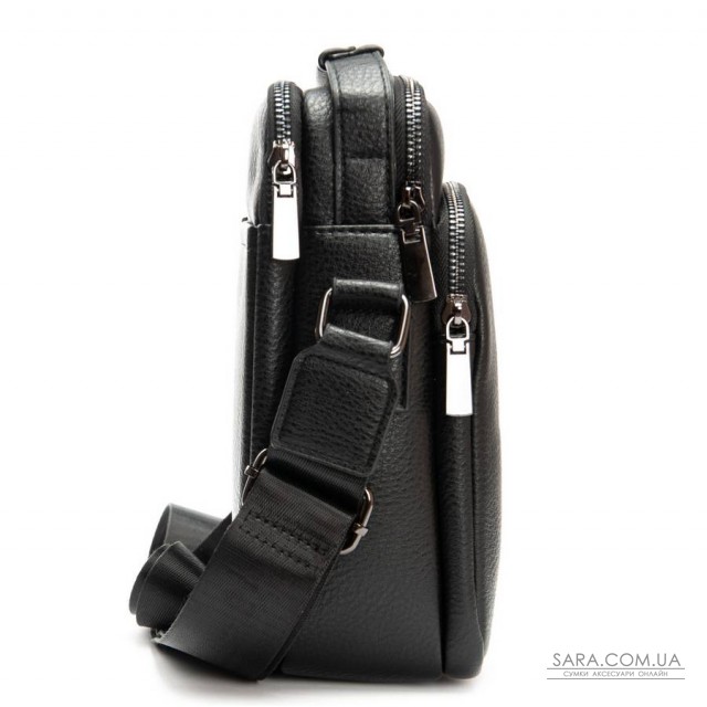 Чоловіча сумка планшет з екошкіри DR. BOND 3007-1 black Чоловіча сумка планшет з екошкіри DR. BOND 3007-1 black