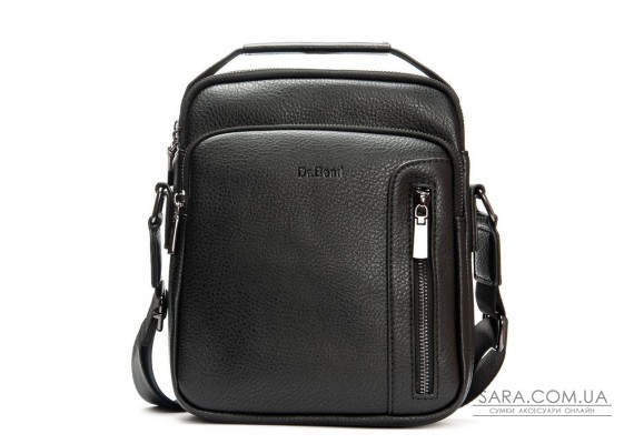 Чоловіча сумка планшет з екошкіри DR. BOND 3007-2 black