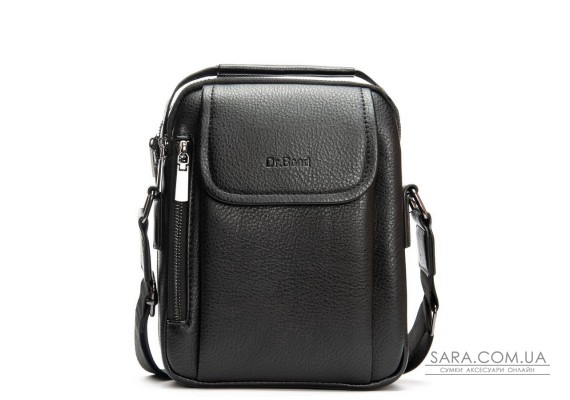 Чоловіча сумка планшет з екошкіри DR. BOND 3008-1 black