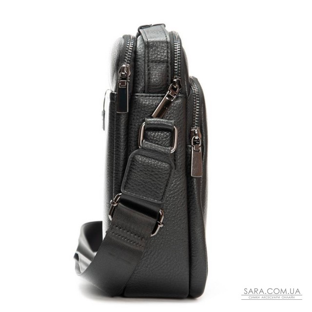 Чоловіча сумка планшет з екошкіри DR. BOND 3007-2 black Чоловіча сумка планшет з екошкіри DR. BOND 3007-2 black