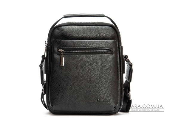 Чоловіча сумка планшет з екошкіри DR. BOND 3009-1 black