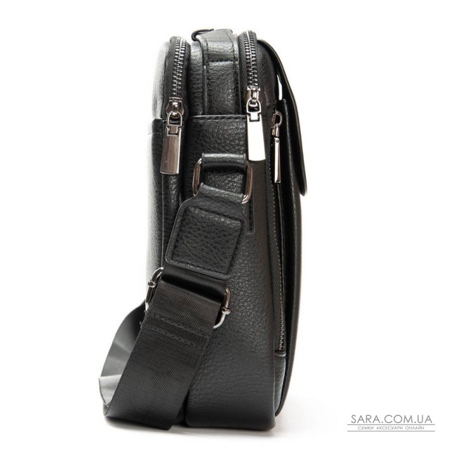 Чоловіча сумка планшет з екошкіри DR. BOND 3008-2 black Чоловіча сумка планшет з екошкіри DR. BOND 3008-2 black