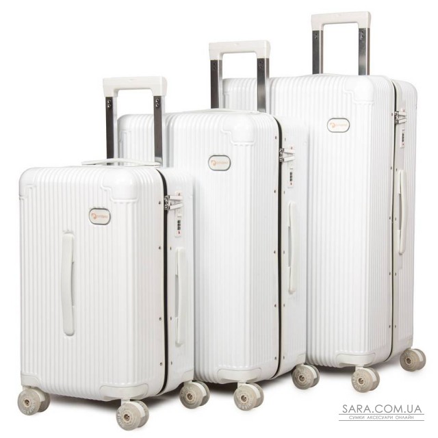 Дорожня Валіза 31 ABS-пластик DTbag 2050 white Дорожня Валіза 31 ABS-пластик DTbag 2050 white