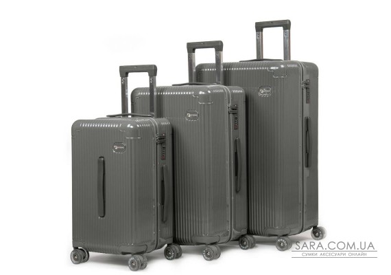 Дорожня Валіза 31 ABS-пластик DTbag 2050 quartz gray