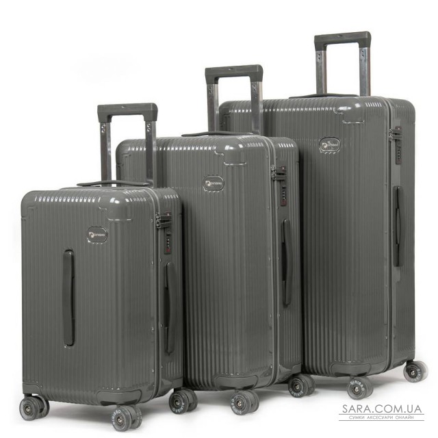 Дорожня Валіза 31 ABS-пластик DTbag 2050 quartz gray Дорожня Валіза 31 ABS-пластик DTbag 2050 quartz gray