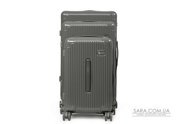 Дорожня Валіза 31 ABS-пластик DTbag 2050 quartz gray