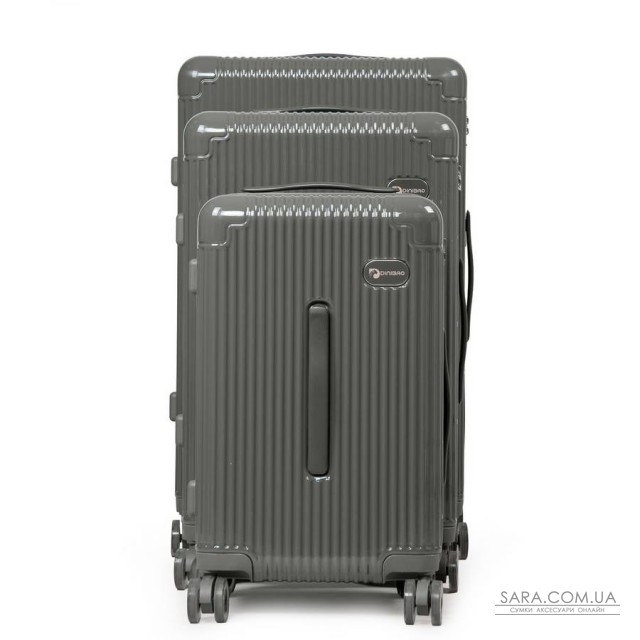 Дорожня Валіза 31 ABS-пластик DTbag 2050 quartz gray Дорожня Валіза 31 ABS-пластик DTbag 2050 quartz gray
